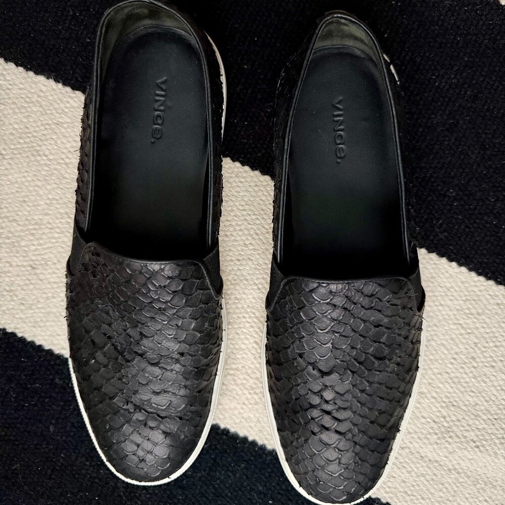 Vince Berlin Python Slip-On Sneakers, 9.5 - image 2